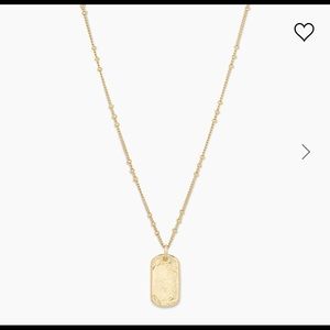 Gorjana Griffin Dog Tag Necklace